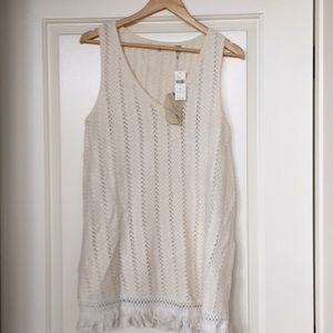 Sweater tunic. Ivory size M. From Anthropology.